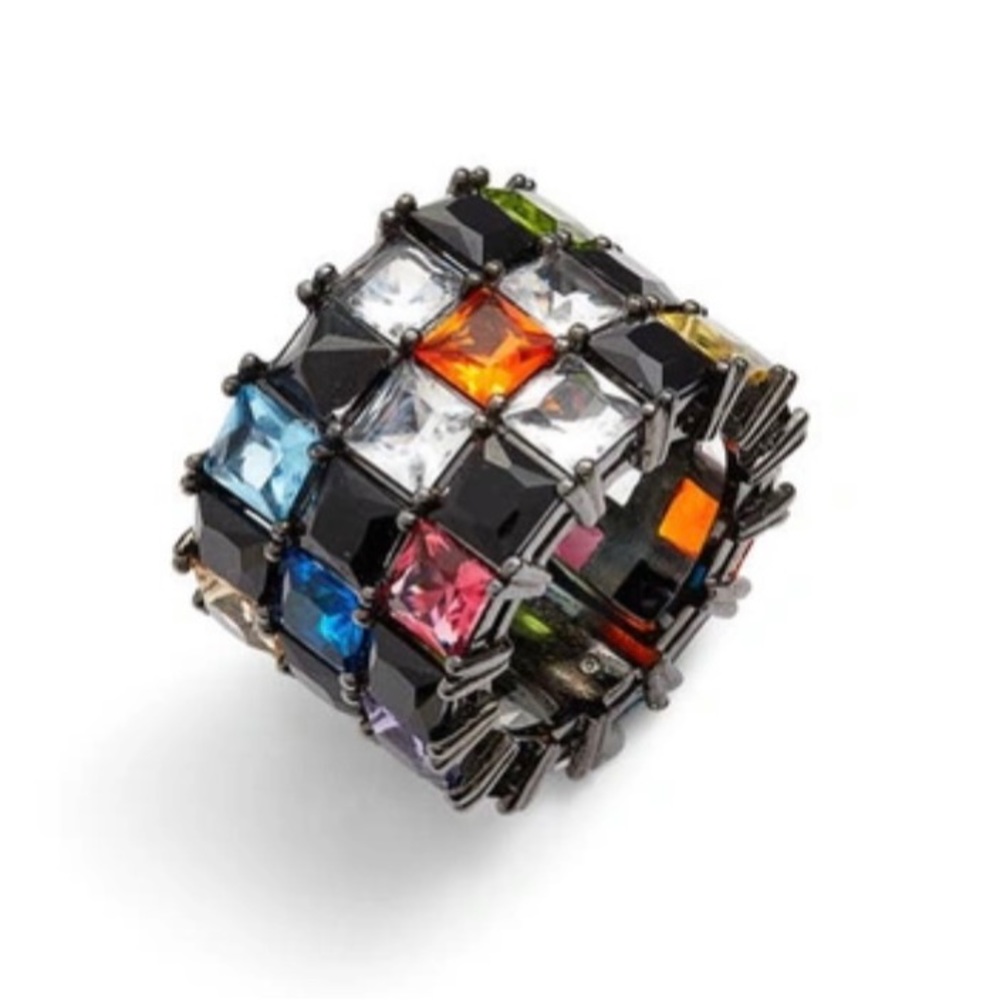 New Kurt Geiger Checkerboard ring